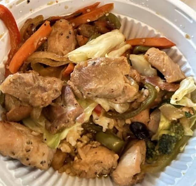 CHICKEN TERIYAKI BOWL.