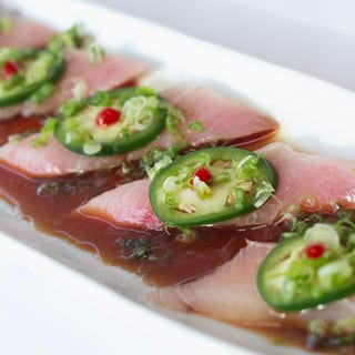 YELLOWTAIL CHILI PONZU SASHIMI